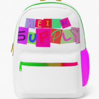 Heigh Supply Patch Back Pack Pink