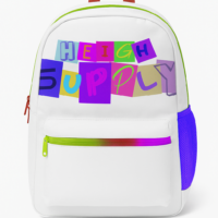 Heigh Supply Patch Back Pack Purple