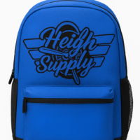 Heigh Supply logo Back Pack Blue