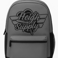 Heigh Supply logo Back Pack Grey